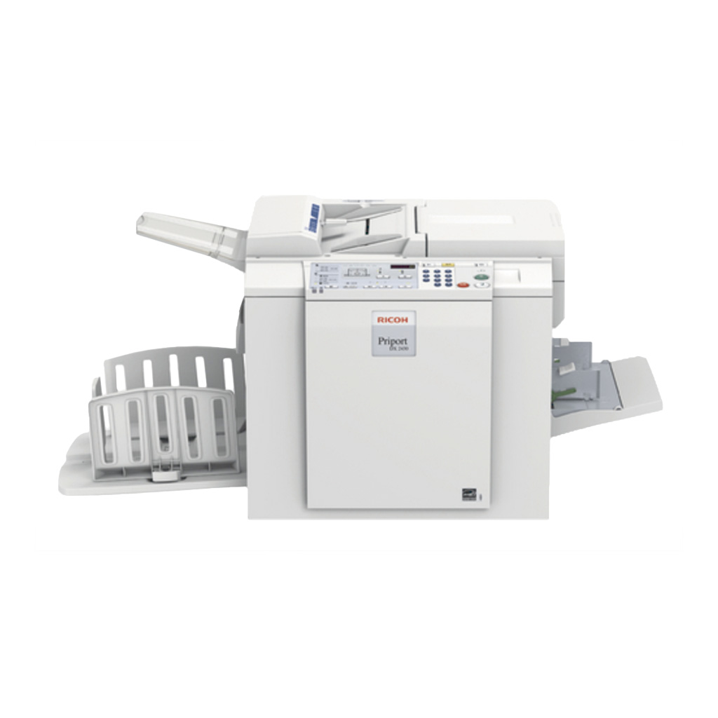 Vejfremstillingsproces Samme perler DX 2430 | Digital Duplicators | Ricoh